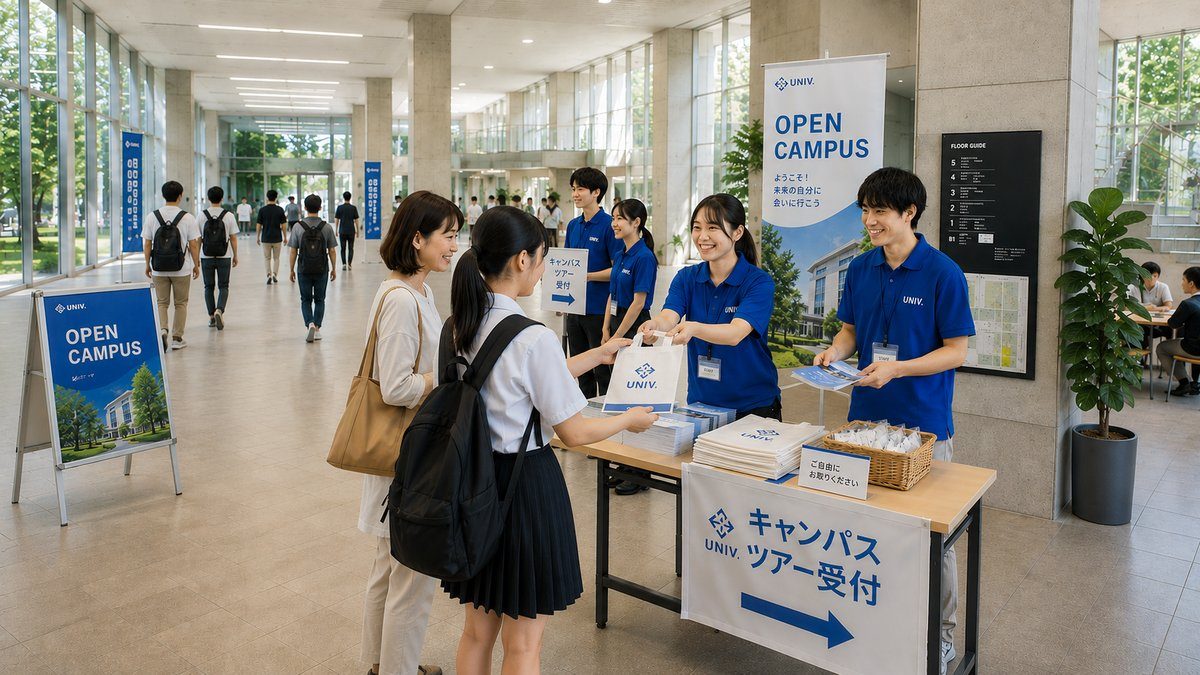 オープンキャンパス用グッズのご提案